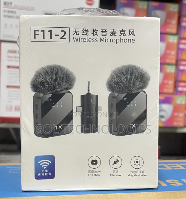 F11-2 Wireless Microphone for Live Shoe, Interview Vlog Short Video · Photo 4