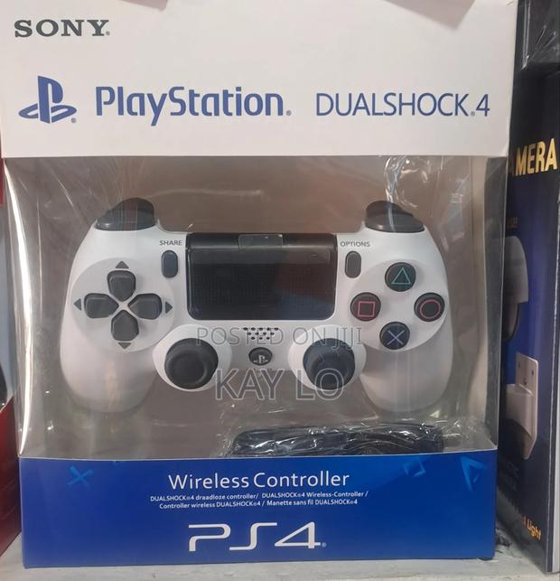 Ps4 Wireless Game Contoller -White · Photo 3