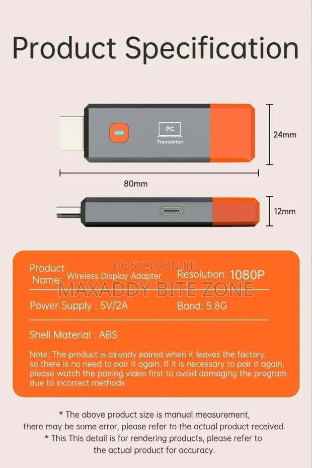 1080p 50m Wireless Hdmi-compatible Video Receiver Transmitter Extender photo 3