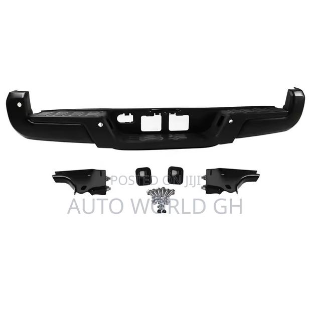 Tacoma Back Bumper Black Edition Complete 2016-2022