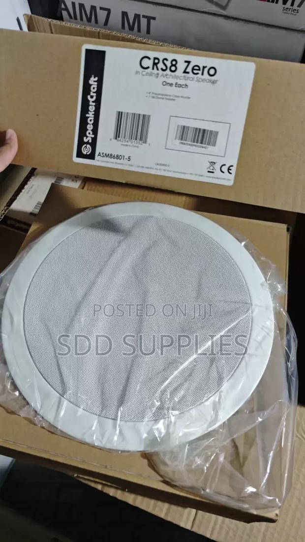 100 Watts 8 Inch Speakercraft Crs8 Zero 5-pack photo 3