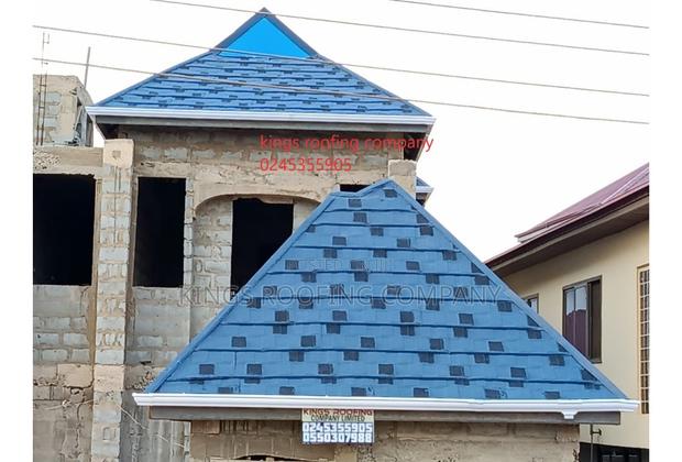 Blue Black Shingle Roofing Tiles Project · Photo 2