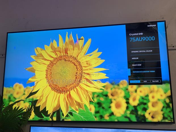 Series 9 Samsung Au9000 Smart 75 Inche HDR Uhd 120 Hz Tv 2.1 Hmdi