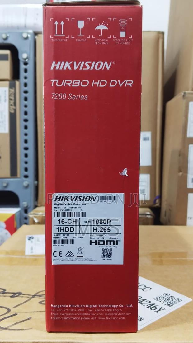 Ds-7216hghi-m1/T=16-ch 1080p Lite 1u H.265 Dvr photo 2