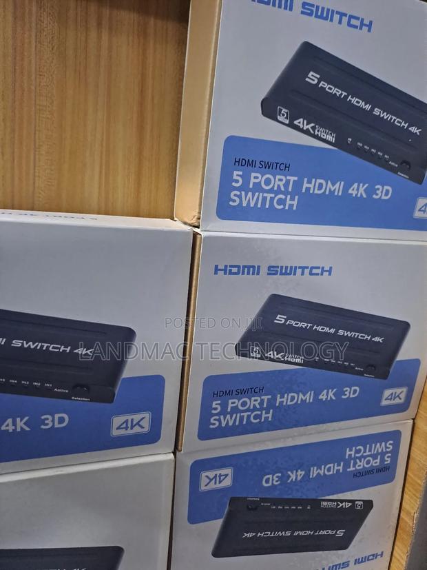5 Port Hdmi Switcher With Ir Remote Control · Photo 3