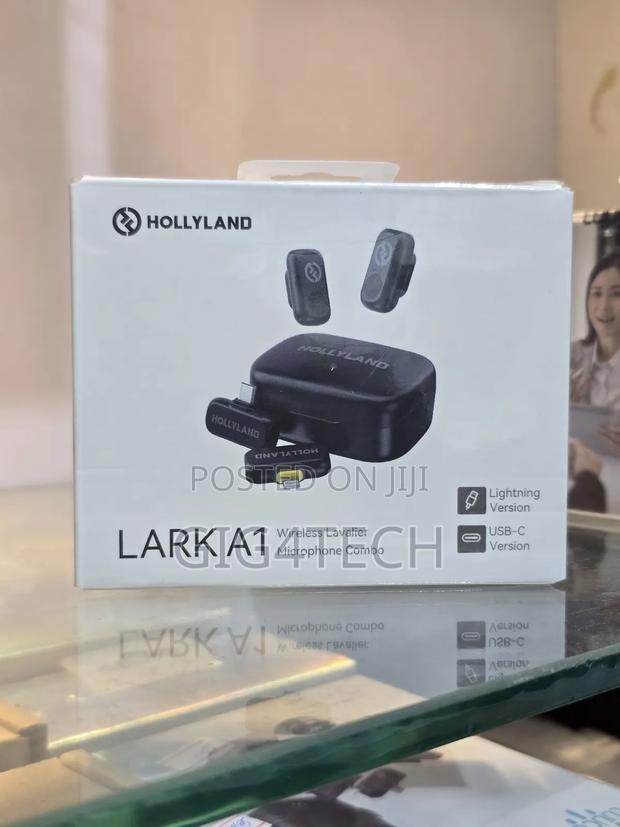 Hollyland Lark A1 Combo Usb-C Lightning Case Wireless Microphone