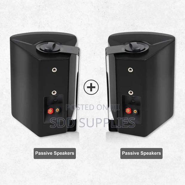 Herdio Waterproof Wall Speaker With Amplifier For Outdoor photo 3