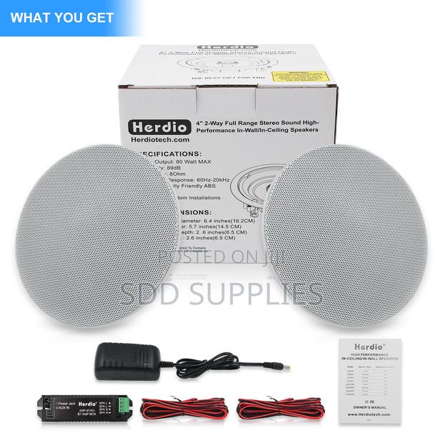 Herdio Bluetooth Ceiling Speaker Kit 600 Watts With Amplifier photo 4