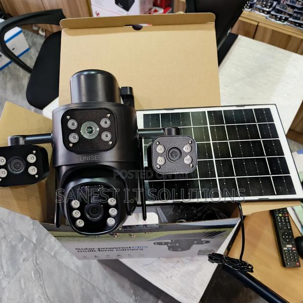 Triple Lens 4g Solar CCTV Camera · Photo 3