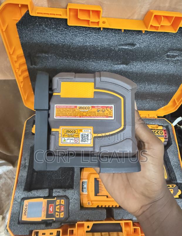 Cordless Drill 20v 76nm With Laser Distance 70m + Self Leveling photo 5