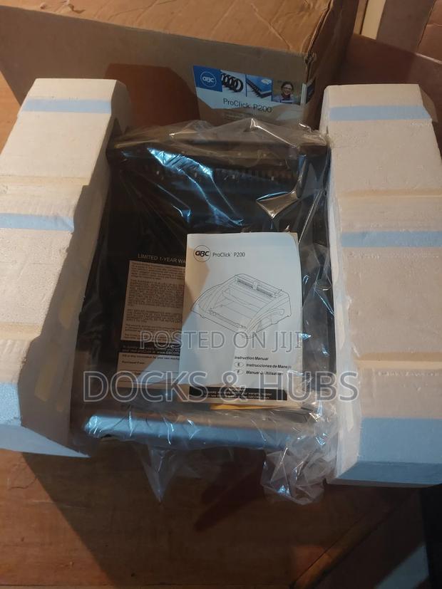 GBC Proclick P200 Document Binding Machine Professional Manual System