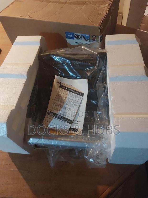 GBC Proclick P200 Document Binding Machine Professional Manual System