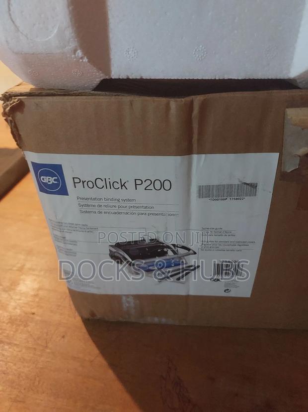 GBC Proclick P200 Document Binding Machine Professional Manual System