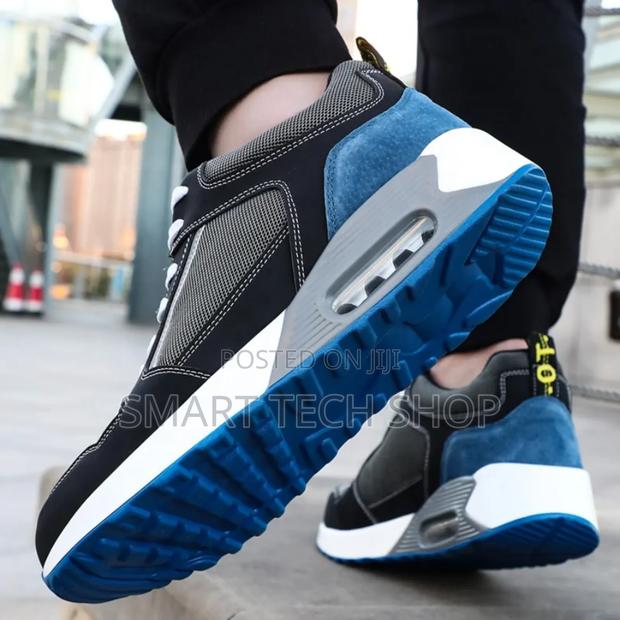Sports Design Safety Shoe With Steel Toe, Anti Slip, Anti Smash.Kevlar photo 2