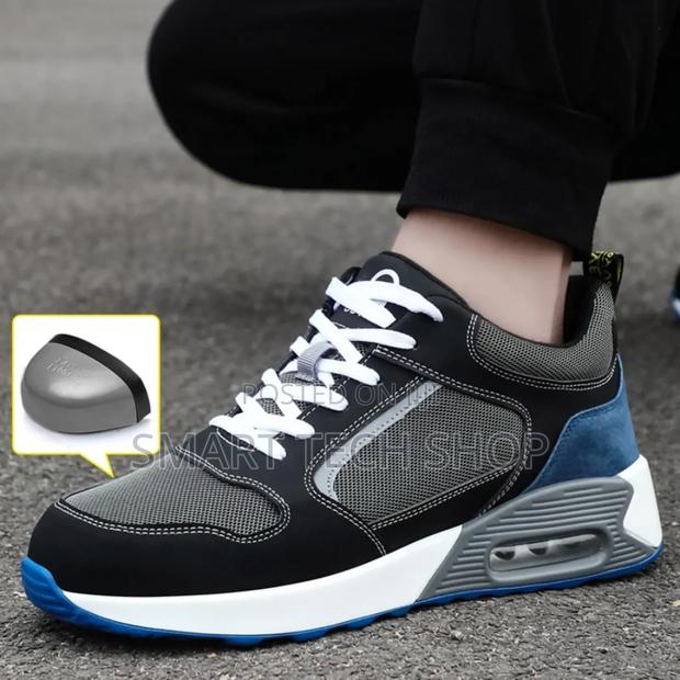 Sports Design Safety Shoe With Steel Toe, Anti Slip, Anti Smash.Kevlar photo 3