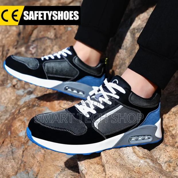 Sports Design Safety Shoe With Steel Toe, Anti Slip, Anti Smash.Kevlar photo 4