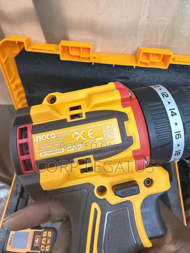 Cordless Drill 20v 76nm With Laser Distance 70m + Self Leveling photo 3