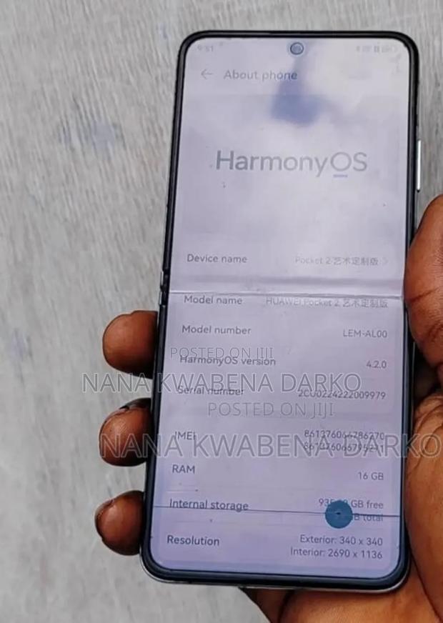 Huawei P50 Pocket 512 GB photo 3