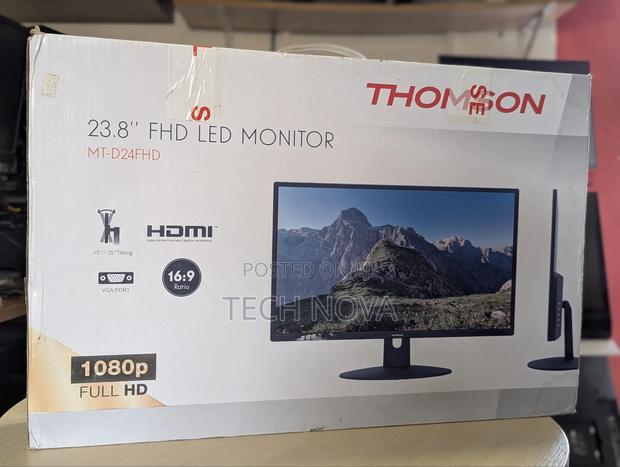 Thomson 24" Inch Full Hd Led Monitor - New, Hdmi, 1080p · Photo 4