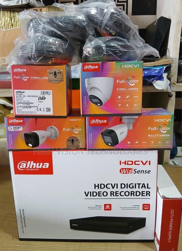 4 Cameras Full Kits, Full Color With Audio · Photo 2