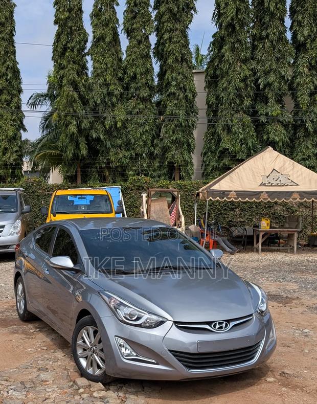 Hyundai Avante 2014 Gray photo 11