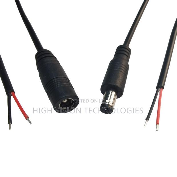 CCTV Camera Power Connectors With Cable photo 2
