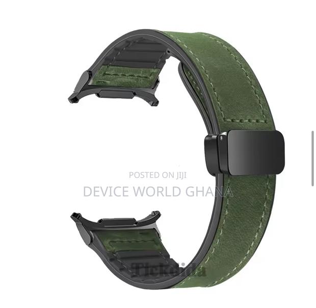Tomi Leather Magnetic Buckle Strap For Samsung Watch Ultra photo 6