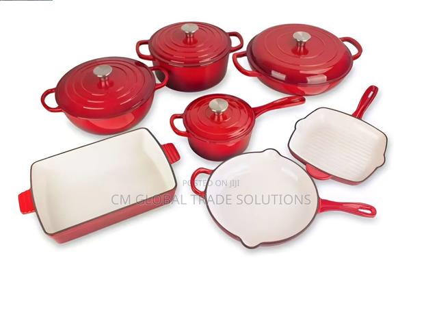 Cast Iron Cookware Set (11pcs)