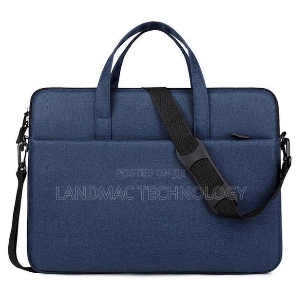 15-Inch Laptop Bag, Hand-Held/Single-Shoulder - Dark Blue · Photo 4