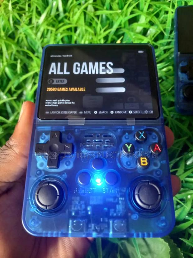 R36s Console - Lovely Transparent Blue