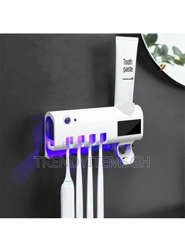 Rechargeable Solar Intelligent Uv Toothbrush Sanitizer Holder · Photo 3