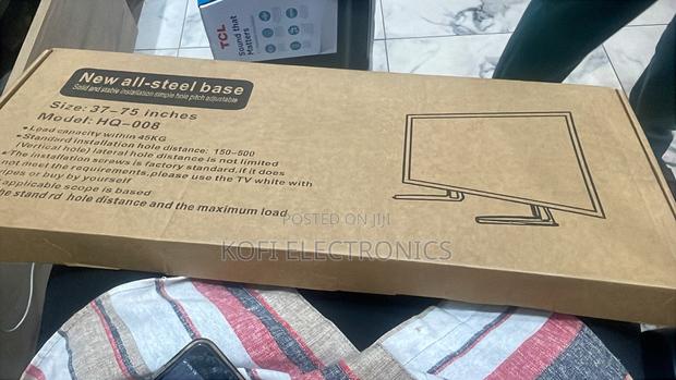 No More Messy Cables W/ Universal Tv Mount Stand Metal Tv Stand Holder · Photo 2