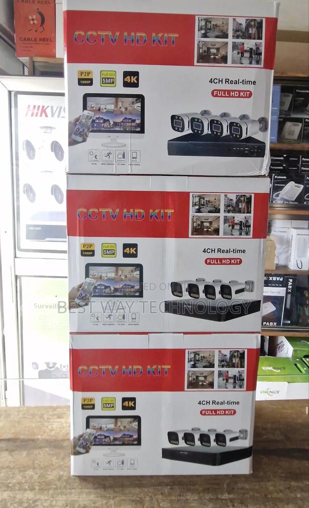 4ch Kits DVR 5mp