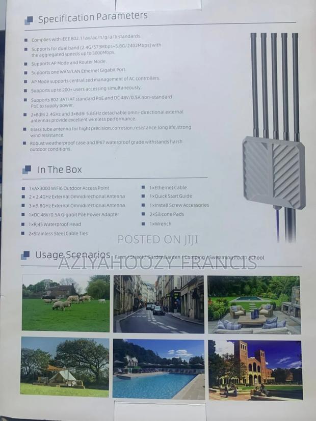 Wifi 6 Outdoor Access Point · Photo 3