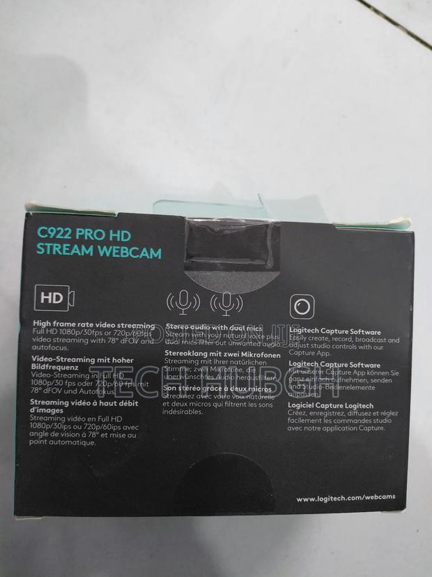 Logitech C922 Pro Hd Stream Webcam photo 2