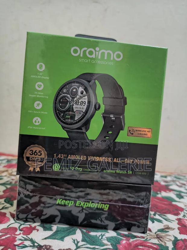 Oraimo Watch 5r 1.43'' Amoled Ip68 Smart Watch photo 5
