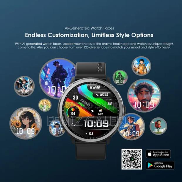 Oraimo Watch 5r 1.43'' Amoled Ip68 Smart Watch photo 4