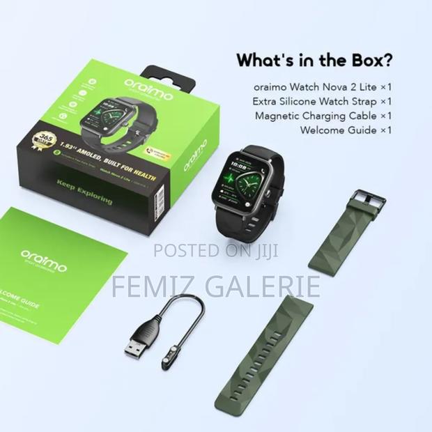 Oraimo Watch Nova 2 Lite 1.93'' Amoled Touch Color Screen Smart Watch photo 4