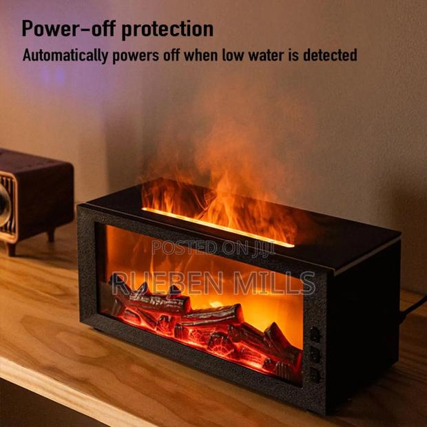 Ultra-Quiet A4 Flame Aroma Essential Oil Diffuser Air Freshener · Photo 4