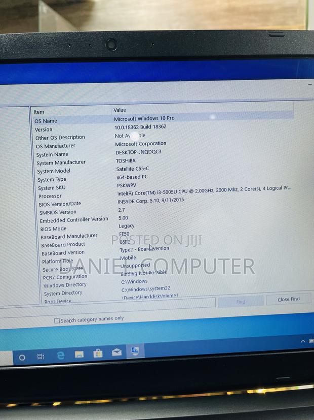 Laptop Toshiba Satellite C55 8GB Intel Core I3 SSD 128GB photo 13