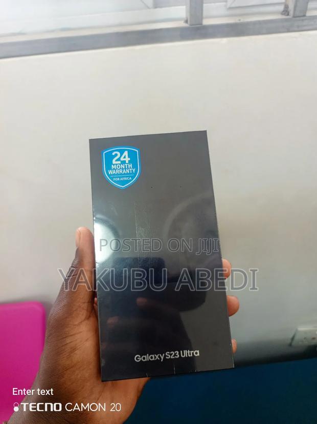 New Samsung Galaxy S23 Ultra 256 GB Black · Photo 1