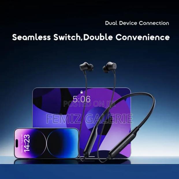 Oraimo Necklace 5 30db Noise Cancellation Call Vibration Earphones photo 4