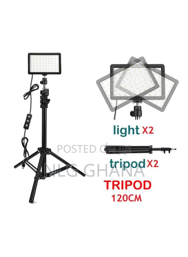 2pcs/Set Usb Video Light 70-Led Dimmable Fill. Tvx22141 · Photo 1