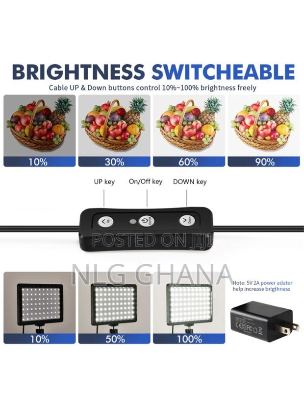 2pcs/Set Usb Video Light 70-Led Dimmable Fill. Tvx22141 · Photo 3
