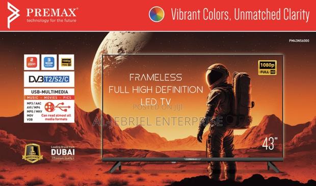 Premax 43′′ Frameless Hd Led Tv · Photo 4