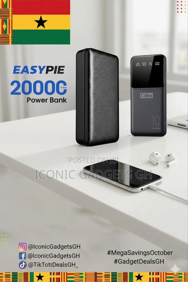 Easypie 20,000mah + Cidea 10,000mah Power Bank Combo