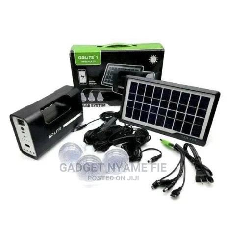 Solar Light System(3 Bulbs +Radio +Mobile Phone Charger) · Photo 1