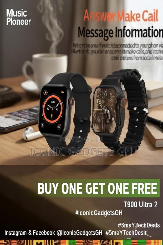 T900 Ultra 2 Smartwatch — Buy 1 Get 1 Free! photo 2