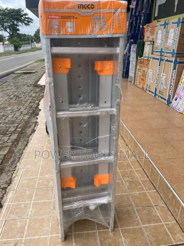 4x4 Aluminum Ladder Ingco photo 2