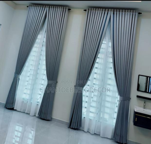Elegant Look Blackout Curtains 300ghc 2 In 1 Without Voile photo 4